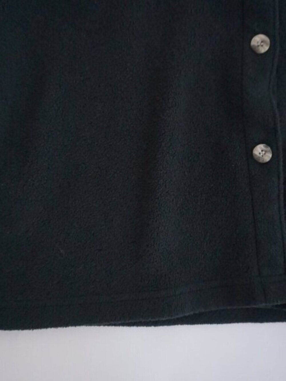 Vintage '90S Cherokee Hunter Green Embroidered Feathers Button Up Shacket S - Picture 8 of 10